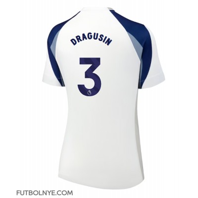 Camiseta Tottenham Hotspur Radu Dragusin #3 Primera Equipación para mujer 2025-26 manga corta Camiseta Tottenham Hotspur Radu Dragusin #3 Primera Equipación para mujer 2025-26 manga corta